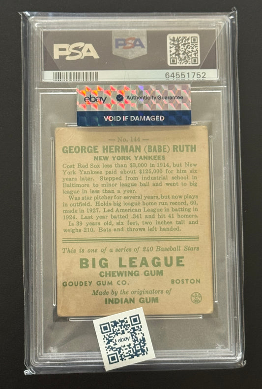 1954 Topps (Rookie Card) HANK AARON #128 - PSA 4 VG-EX